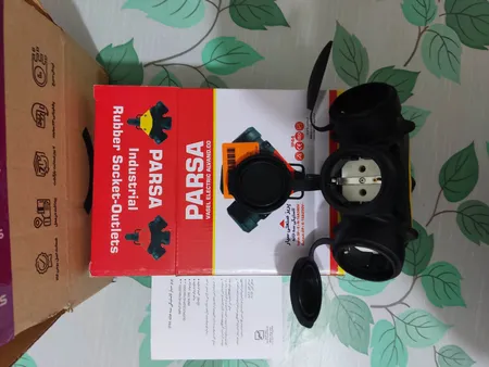 سه راهی صنعتی برق پارسا مدل ip44