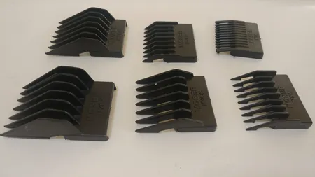 ست شانه 6 عددی ماشین اصلاح مناسب برای ماشین اصلاح موزر