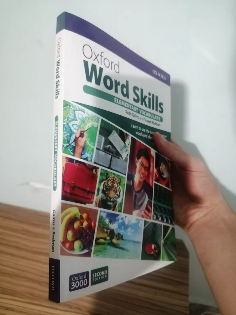 کتاب Oxford word skill Elementary vocabulary اثر Ruth Gairns and Stuart Redman انتشارات دنیای زبان