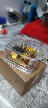 جعبه موزیکال مدل شیشه ای