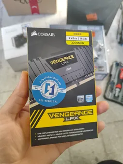 رم دسکتاپ DDR4 دو کاناله 3200 مگاهرتز CL16 کورسیر مدل Vengeance LPX ظرفیت 16 گیگابایت