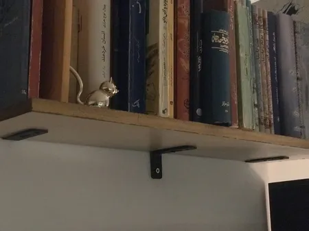 پایه نگهدارنده طبقه دیواری مدل SL11 بسته دو عددی