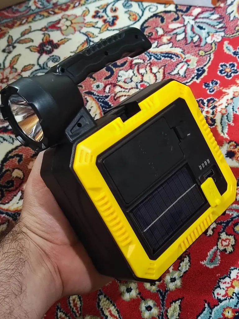 چراغ اضطراری مدل جعبه ابزاردار کد C-7739