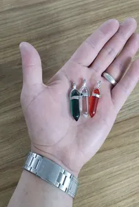 تجریه خرید آویز گردنبند مدل منشوری