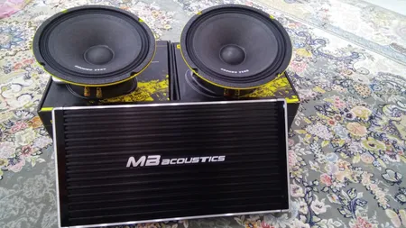 آمپلی‌ فایر خودرو ام‌ بی آکوستیکس مدل MBA-8000NX