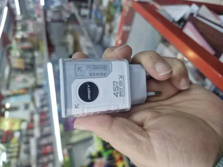 شارژر دیواری 25 وات انستی مدل EU45 به همراه کابل تبدیل USB-C