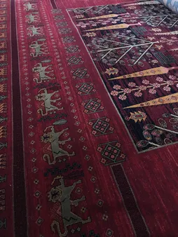 گبه ماشینی افرند مدل 805/3 زمینه لاکی