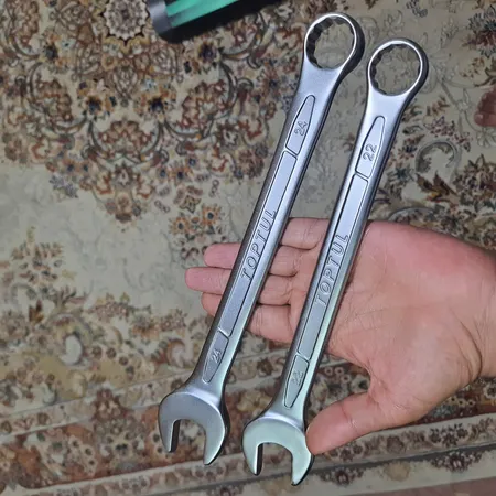 مجموعه 16 عددی آچار یکسر تخت یکسر رینگ تاپ تول مدل GAAA1604