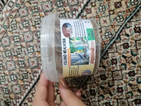 غذای تشویقی عروس هلندی ولکانو میلورم کد MWC60 وزن 60 گرم