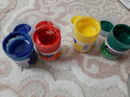 گواش 6 رنگ آریا مدل 4027