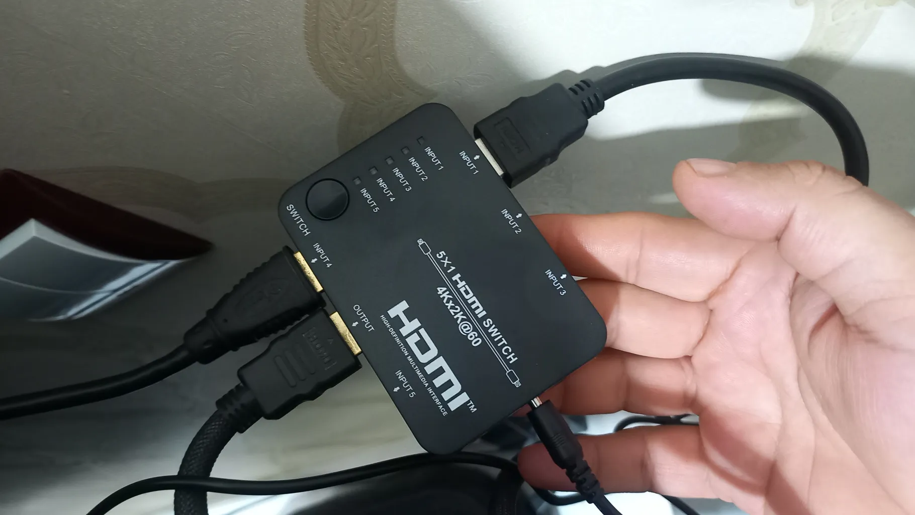 سوئیچ 5 پورت HDMI فرانت مدل FN-S251