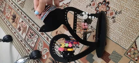 استند جواهرات طرح گربه مدل C1