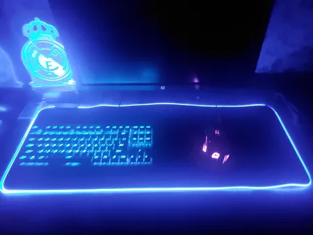 ماوس پد مخصوص بازی مدل RGB 80x30