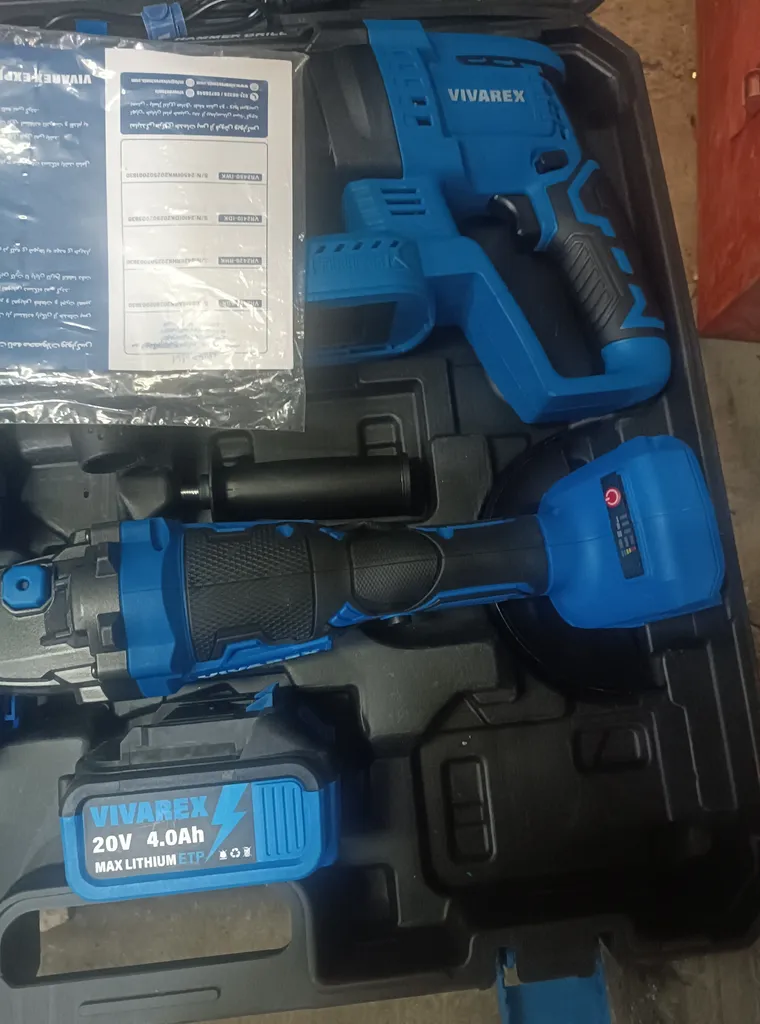 دریل ویوارکس مدل VR2404-BCK مجموعه چهار عددی