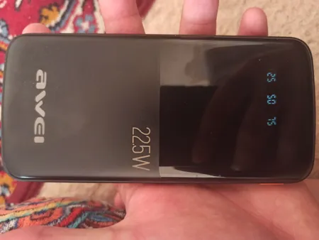 پاوربانک 22.5 وات اوی مدل P10K 22.5W ظرفیت 10000 میلی آمپر ساعت