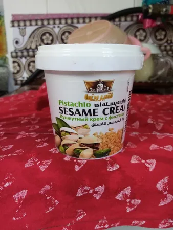 کرم ارده پسته‌ای شیررضا -185 گرم