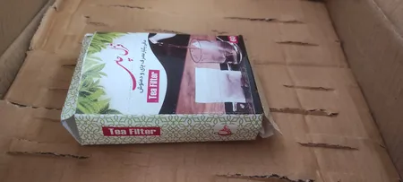 فیلتر چای قزل چای  کد M14 بسته 50 عددی