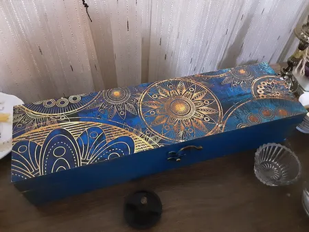 جاعودی چوبی طرح دیوالی کد UB01