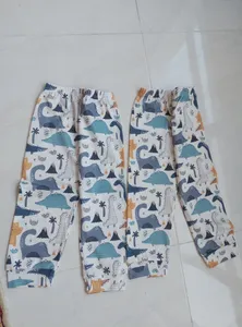 تجریه خرید شلوار نوزادی مدل دایناسور مجموعه دو عددی