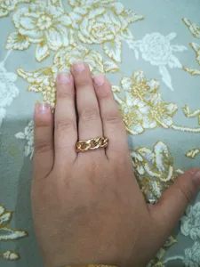 تجریه خرید انگشتر طلا 18 عیار زنانه با طرح کارتیه مایا ماهک مدل MR0258 سایز 54