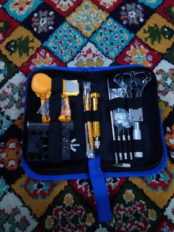 ابزار تعمیر ساعت مدل K01 مجموعه 38 عددی