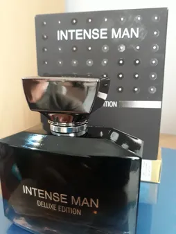 ادو پرفیوم مردانه فراگرنس ورد مدل Intense Man Deluxe Edition حجم 100 میلی لیتر
