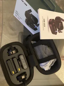 ست میکروفن بی سیم گرین لاین مدل GM-85X با درگاه‌های اتصال USB C