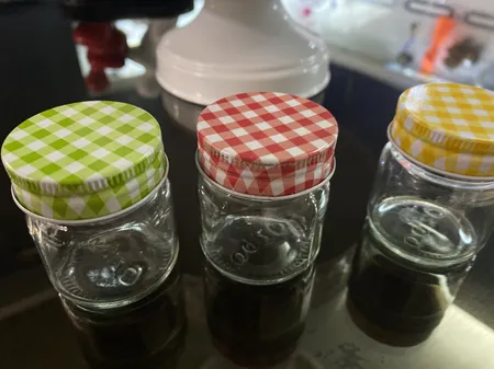 ست جای ادویه 3 پارچه زیبا مدل موژان