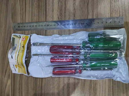 پيچ گوشتی  مدل NO-7 مجموعه 7 عددی