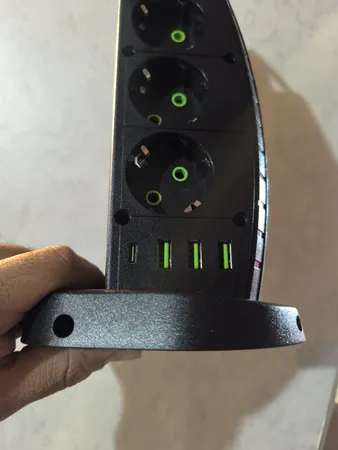 چندراهی برق پاور سوکت مدل F14