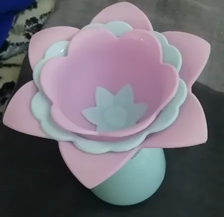 قیف طرح گل مدل AG-001 مجموعه سه عددی