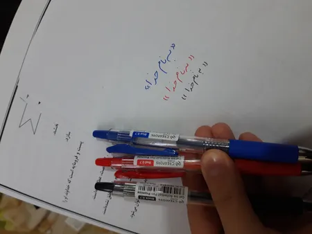 روان نویس سی.کلاس مدل ژل promise کد B7 بسته 5 عددی