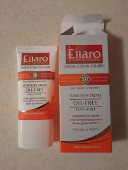 کرم ضد آفتاب الارو مدل Oil Free تحت لیسانس حجم 40 میلی لیتر