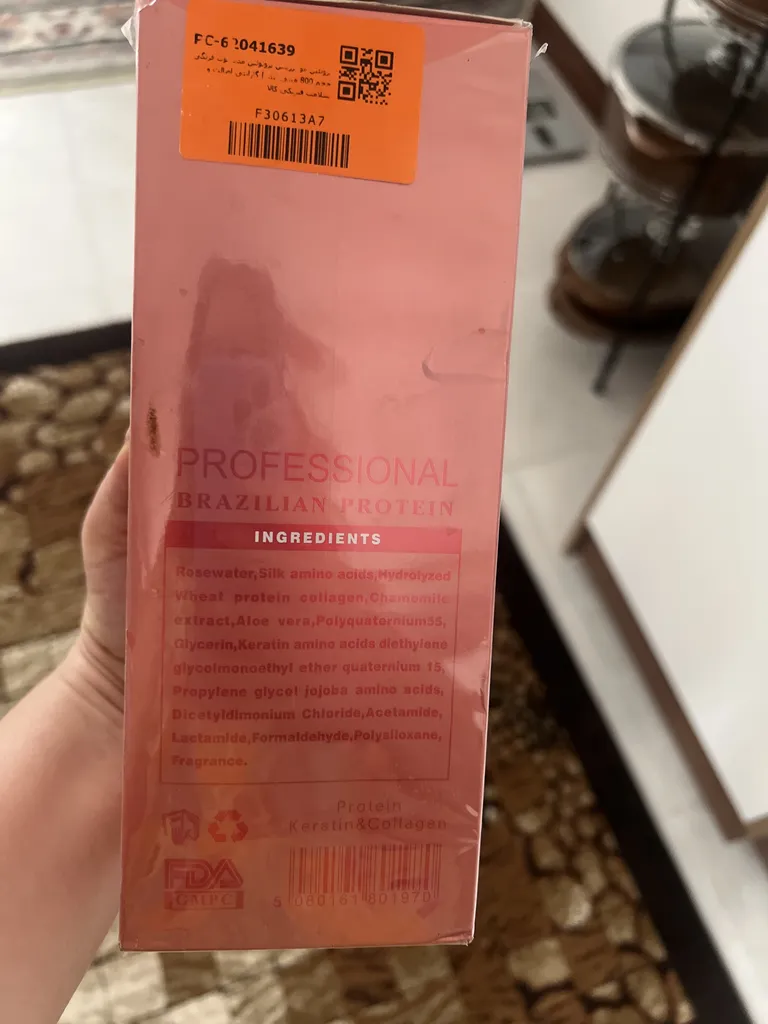 پروتئین مو برزیلین پروتوئین مدل توت فرنگی حجم 800 میلی لیتر