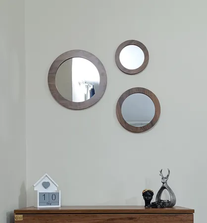 آینه  الف مدل  گرد دلسا کد 321 مجموعه 3 عددی