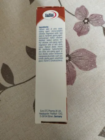 قرص کلسیم سیترات یوروویتال بسته 45 عددی