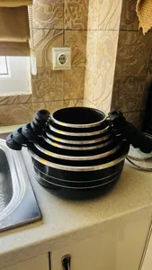 تجریه خرید سرویس پخت و پز 14 پارچه هلنا طرح چدن مدل 55410