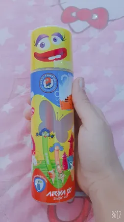 مداد رنگی 24 رنگ آریا مدل استوانه ای کد 3052