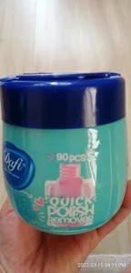 تجریه خرید پد لاک پاک کن دافی کد 01 بسته 90 عددی