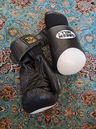 دستکش بوکس گرین هیل مدل super fiter 2025