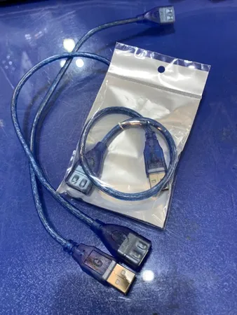 کابل افزایش طول USB 2.0  مدل ex-bl طول 0.3 متر