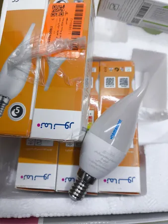 لامپ 5 وات نمانور مدل اشکی پایه E14 بسته 6 عددی