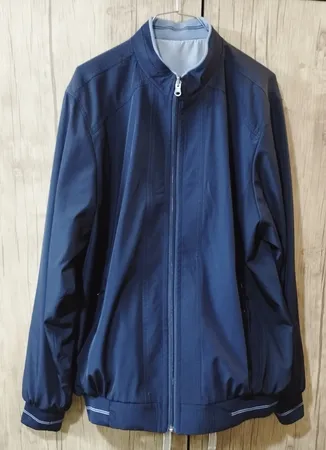 کاپشن بهاره مردانه  آرپو مدل دورو اروند رنگ سرمه ای