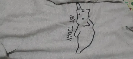 هودی زنانه طرح Not Today کد S361