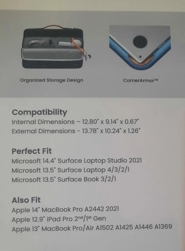 کیف لپ تاپ تام تاک مدل Defender-A14 مناسب برای لپ تاپ 13.5 تا 14.4 اینچی