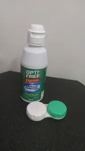 تجریه خرید محلول شستشوی لنز اپتی فری مدل Opti Free Express حجم 120 میلی لیتر