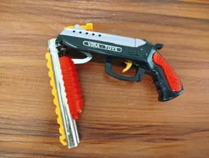 تجریه خرید تفنگ بازی مدل دولول بسته 120 عددی