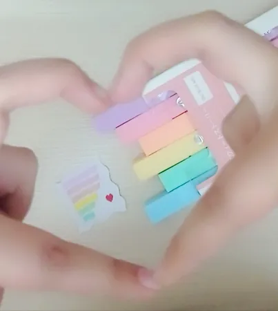 ماژیک علامت گذار ژیخوآ مدل پاستیلی بسته 6 عددی