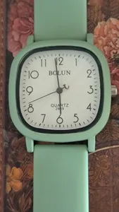 تجریه خرید ساعت مچی  بچگانه عقربه ای بولون مدل بند پیو ضد حساسیت کد 1