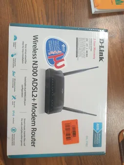 مودم روتر ADSL2 Plus بی‌ سیم N300 دی-لینک مدل DSL-2740U